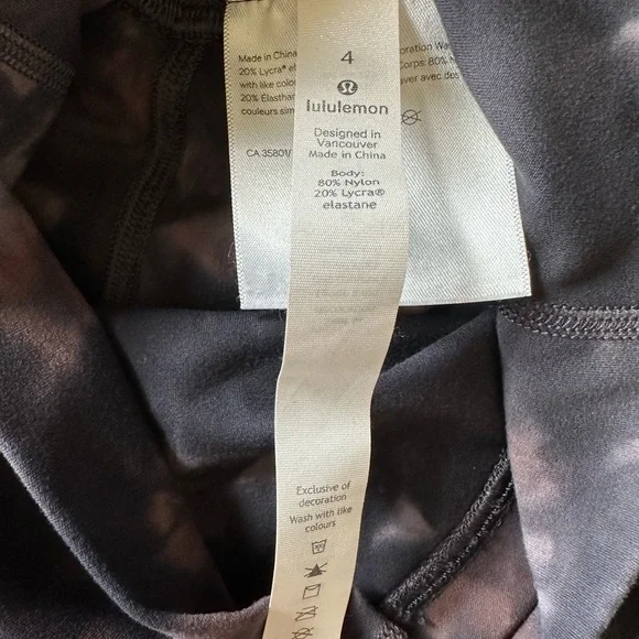 Lululemon Align Unlimit High Rise Keyhole tight 25” - Picture 5 of 5